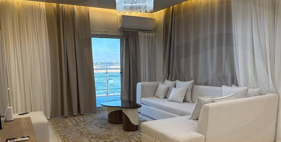 Living room of the 4BR penthouse